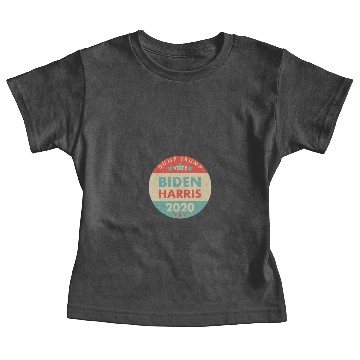 Discover Dump Trump Vote Biden Harris 2020 Retro Button Baby Tees