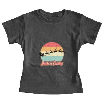 Discover santa is coming Baby Tees
