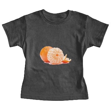 Discover Tangerine orange fruit Baby Tees