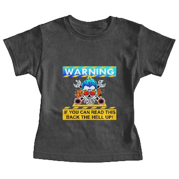 Discover If You Can Read This Back The Hell Up # Baby Tees