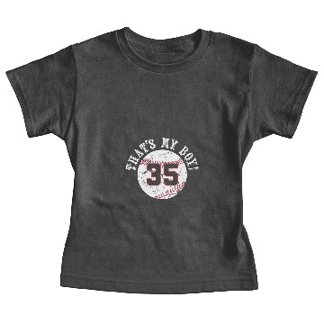 Discover Unique That'S My Boy 35 Baseball Player Mom Or Dad Baby Tees