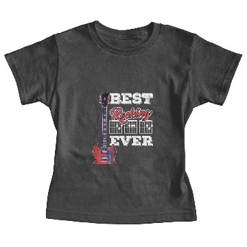 Discover Best Dad Ever Musician Guitar Tabs Father's Day Baby Tees