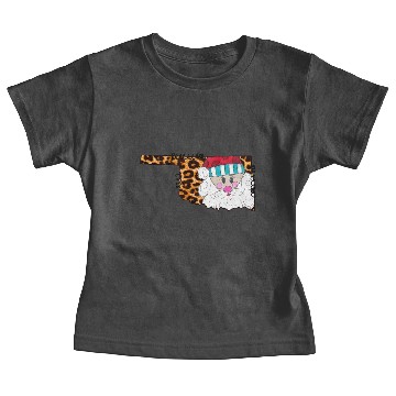 Discover Leopard Santa Oklahoma Baby Tees