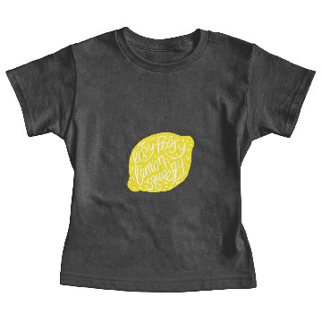 Discover Easy Peasy Lemon Squeezy Fruit Funny Baby Tees