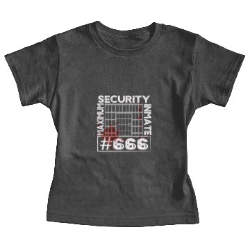 Discover Maximum Security Inmate Prisoner Costume Baby Tees
