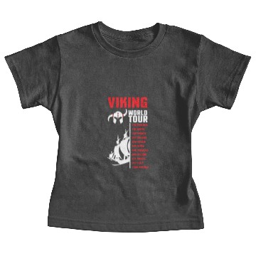 Discover Vikings Viking World Tour Baby Tees