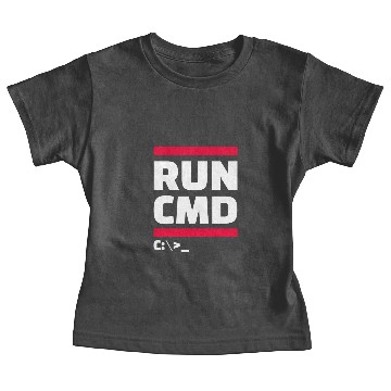 Discover run cmd Baby Tees