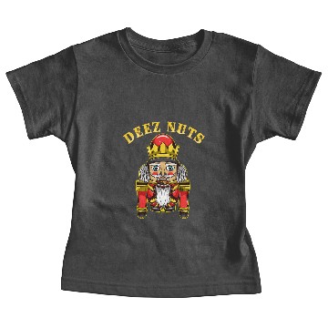 Discover Inappropriate Christmas NUTCRACKER Baby Tees DEEZ NUTS