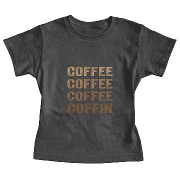 Discover Dead Sled Coffee Coffin Baby Tees