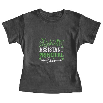 Discover Luckiest Assistant Principal St Patricks Day Baby Tees