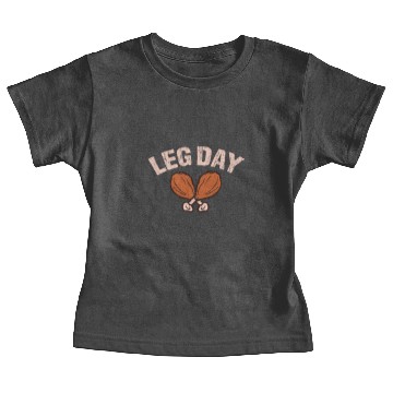 Discover Leg Day Turkey Gobble Traditional Turkey Baby Tees