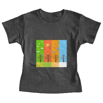Discover Cherry tree four seasons development Baby Tees