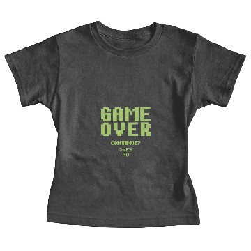 Discover Game Over Baby Tees