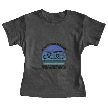 Discover roller coaster king Baby Tees