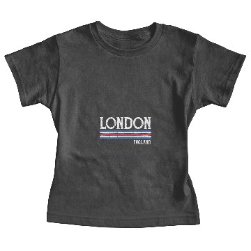 Discover Vintage London British Flag Colors England Baby Tees