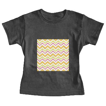 Discover Zig Zag Chevron Pattern Baby Tees
