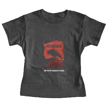 Discover A Passive Aggressive Raven Literature Nevermind Baby Tees