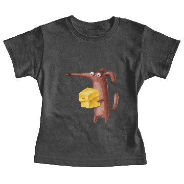 Discover Cheesy Dog Baby Tees