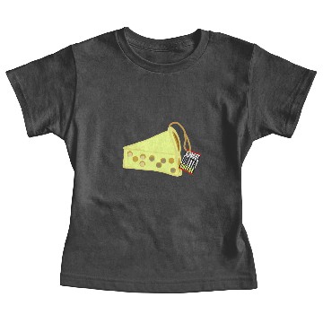 Discover Cheese yellow cheese corner Baby Tees