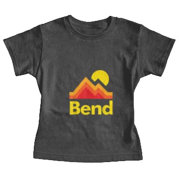 Discover Bend Oregon Mountain Baby Tees
