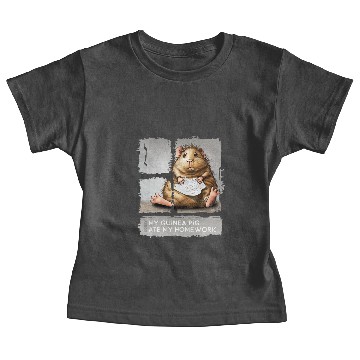 Discover Guinea Pig Ate My Homework Baby Tees