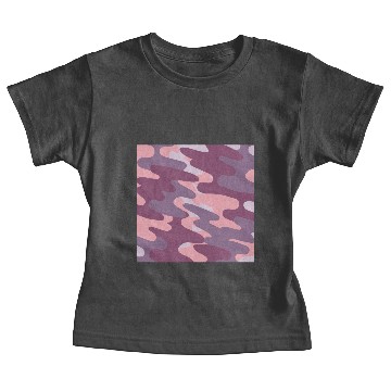 Discover Purple Camo Pattern Baby Tees