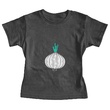 Discover Retro Onion Funny Vegetables Graphic Baby Tees