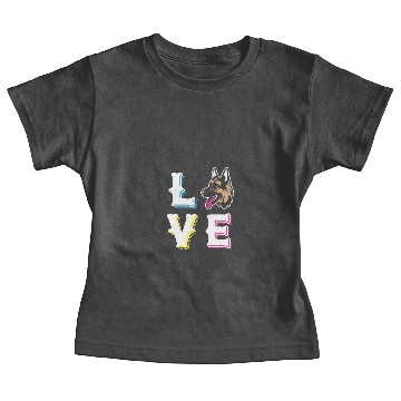 Discover German Shepherd Love Cute Dog Lovers Gift Baby Tees