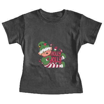 Discover holly jolly Baby Tees