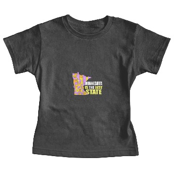 Discover USA state: Minnesota 3D Baby Tees