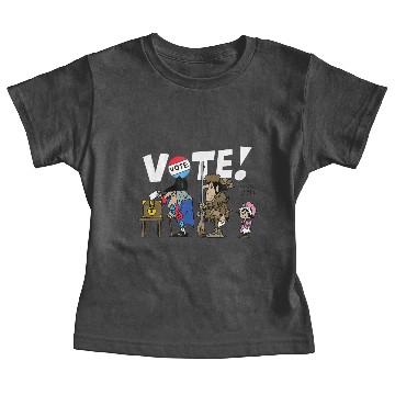 Discover Schoolhouse Rock Voting Booth Baby Tees