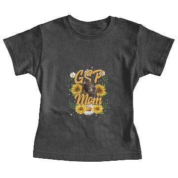 Discover GSP Mom Baby Tees German Shorthaired Pointer Mom