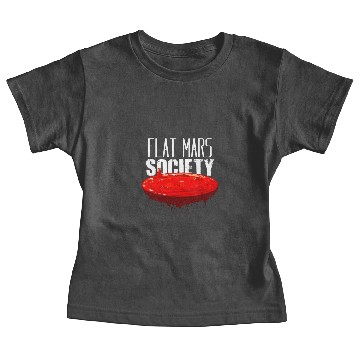 Discover Flat Mars Society Baby Tees Gift For A Space Scientist