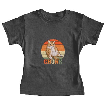 Discover Funny Overweight Chubby Chonk Cat Meme Memes Baby Tees