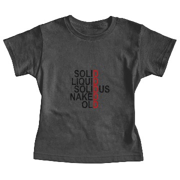 Discover Solid Liquid Solidus Naked Old Baby Tees