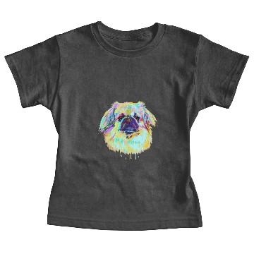 Discover Splash Tibetan Spaniel Dog Baby Tees