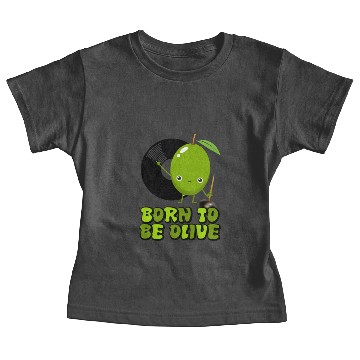 Discover Born to be olive Baby Tees
