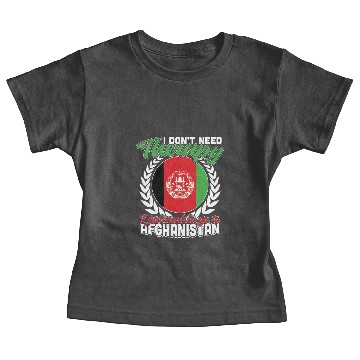 Discover I Dont Need Therapy Afghanistan Baby Tees