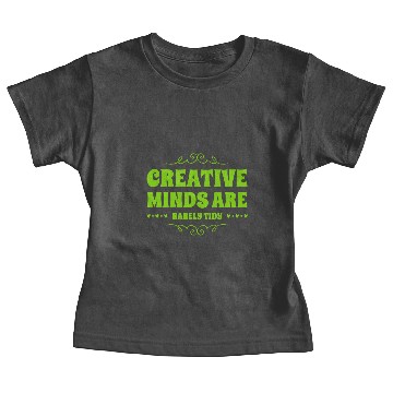 Discover I Am A Creative Mind Baby Tees