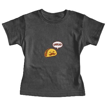 Discover Cartoon taco character Lightweight Baby Tees