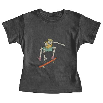 Discover Skeleton skater Baby Tees