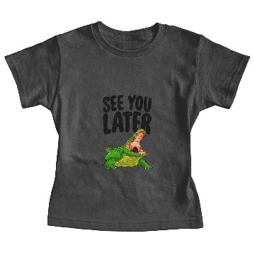 Discover See You Later Alligator Baby Tees