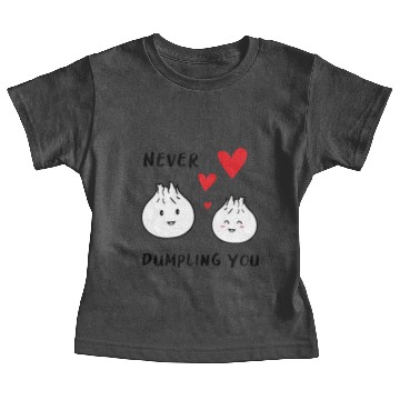 Discover Dumpling Couple Valentine's Gift Baby Tees