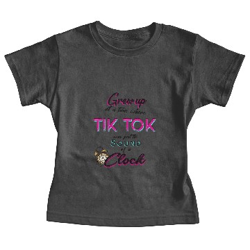 Discover Tik Tok the sound of the clock Baby Tees