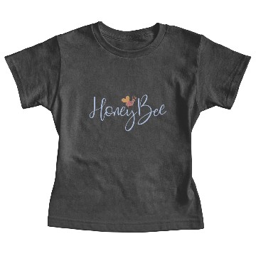 Discover Honey Bee - Minimalistic Design for Babies Baby Tees