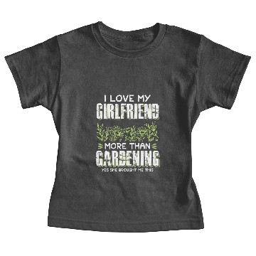 Discover I Love My Girlfriend Garden Baby Tees