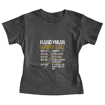 Discover Craftsmen - Handyman Hourly Rate Baby Tees