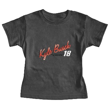 Discover Nascar Kyle Busch Script Baby Tees