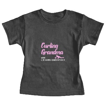 Discover Curling grandma Baby Tees