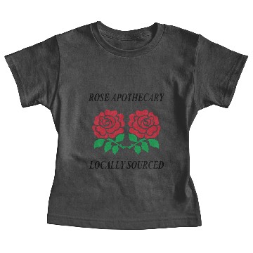 Discover Rose Apothecary logo Baby Tees